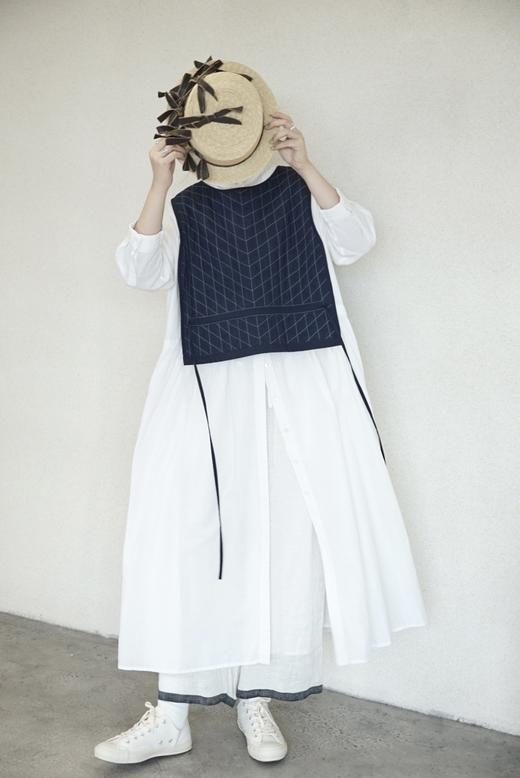 KHADI&CO 细棉布绗缝马甲​​(PICASSO Cambric Quilt Vest) 商品图1