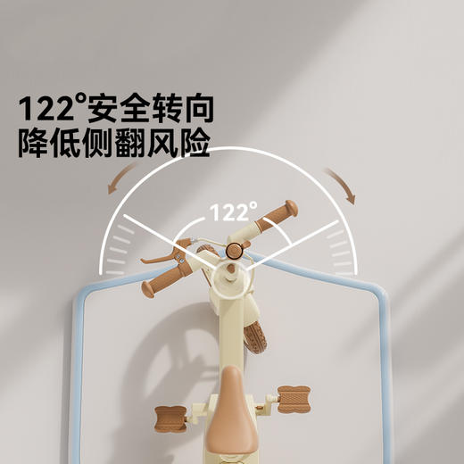 英氏儿童平衡车滑行学步车2-6岁宝宝自行车多功能折叠自行车 商品图2