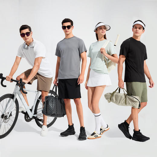 【小安mama】  素湃 0爽科技三效冷却排汗透气T恤 商品图5