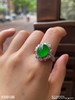 老坑艳绿蛋面戒指【4300106】具体价格微信咨询 商品缩略图4