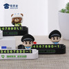 【铁骑小熊&蓝衬小J停车牌】创意卡通号码牌挪车牌移车牌 商品缩略图8