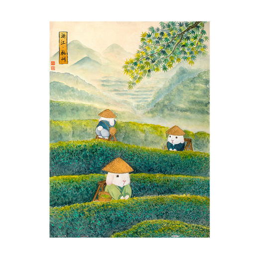 300片 平面拼图 H3718 程靖jinn-癸卯集-杭州 商品图0