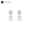 『耀光』仿珍珠闪锆璀璨耳环 商品缩略图0