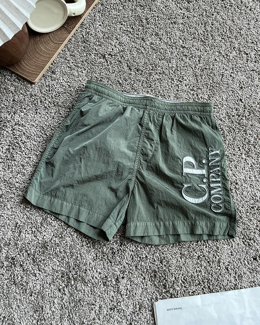 现货 THS 7.3-尾货童装-不退换 CP家 logo字母全拼刺绣贴布休闲运动短裤 沙滩裤  5色 CJ050 商品图1