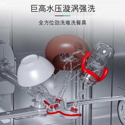 博世（BOSCH）14套全自动家用除菌黑金刚二代独立嵌入式智能洗碗机SJS4HKB11C 商品图2