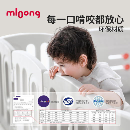 *【曼龙】mloong汽车游戏围栏防护栏婴儿客厅室内家用地上宝宝爬爬垫儿童栅栏 商品图1