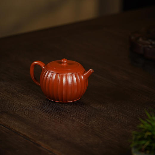 龙德堂陶艺 汤宣武制《怀德》原矿大红袍 200cc 库存请咨询客服 商品图4