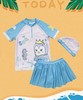 SCHIESSER德国舒雅女童泳装3件套3F/23610E 商品缩略图0