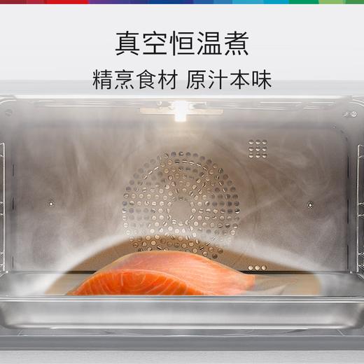 博世（BOSCH）【太空舱五合一】58L嵌入式多功能智能蒸烤炸一体机家用蒸箱烤箱 蒸烤炸炖煮高速空气炸CSK5R46R2W 商品图2