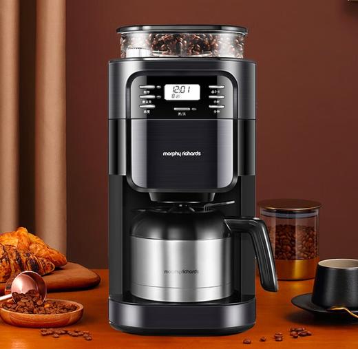杞冠臻选 | 摩飞 全自动美式咖啡机 颗粒/浓度可调节 真空双层不锈钢咖啡壶 MR1028 morphy richards 商品图3