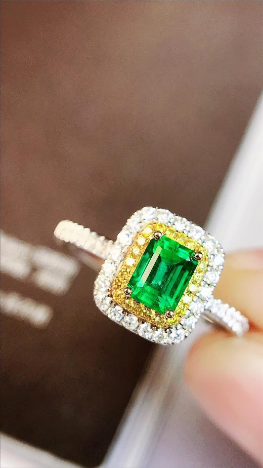 0.47ct 祖母绿戒指 商品图2