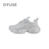 D:FUSE迪芙斯2024年秋季新款爆闪满钻厚底休闲老爹鞋运动鞋DF43112374 商品缩略图4