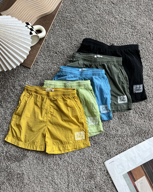 现货 THS 7.3-尾货童装-不退换 CP家 方形logo贴布绣休闲运动短裤 沙滩裤   5色 CJ051 商品图0