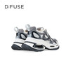 D:FUSE迪芙斯秋季新款厚底增高水钻老爹鞋休闲运动鞋DF43112381 商品缩略图7