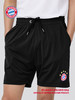 【官方正版】拜仁慕尼黑足球俱乐部|黑色运动短裤足球迷夏休闲裤子 商品缩略图1