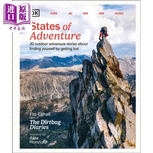 【中商原版】冒险之地 在迷失中找回自我的故事 States of Adventure 英文原版 Fitz Cahall 生活休闲 登山攀岩 商品图0
