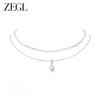 ZEGL设计师东方花影系列人造珍珠项链女款2024新款叠戴新中式配饰 商品缩略图1