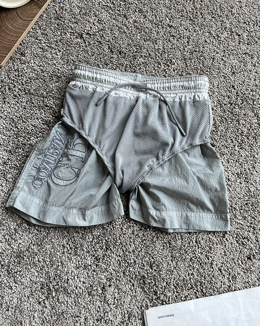 现货 THS 7.3-尾货童装-不退换 CP家 logo字母全拼刺绣贴布休闲运动短裤 沙滩裤  5色 CJ050 商品图2