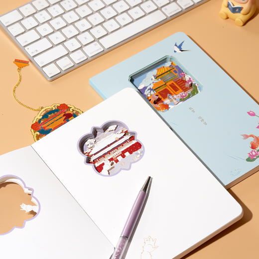 紫禁城四季立体笔记本 商品图2