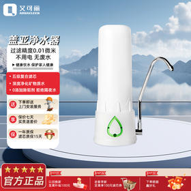 艾可丽 盖亚净水器家用直饮智能厨房自来水过滤器超滤台式净水机