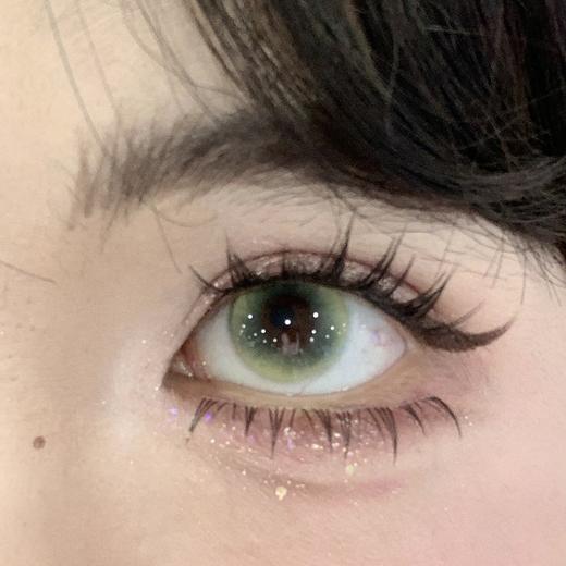 HUOHUOCON 青绿湿伞 半年抛 两片 14.2mm 参考着色 13.5mm 基弧 8.6 含水 38% 新锐国货 商品图4