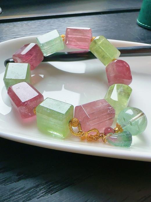 62.7g 原石碧玺手链 商品图1