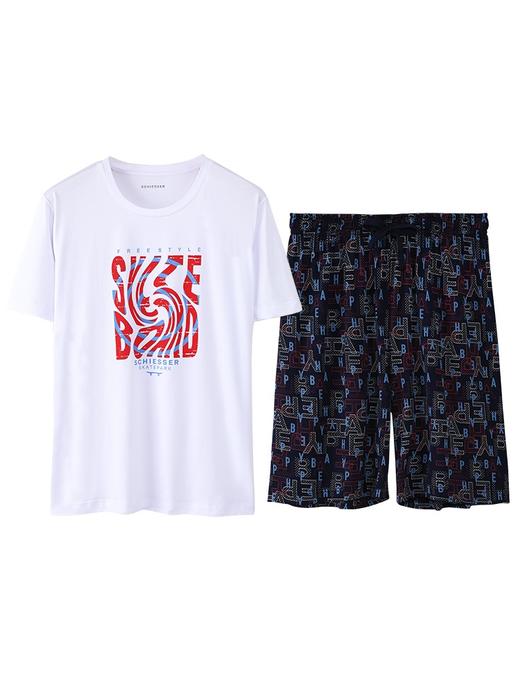 【莫代尔柔软】SCHIESSER德国舒雅男士莫代尔薄款套装69/21107H 商品图7