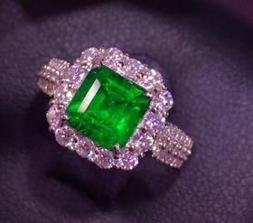 1.16ct 祖母绿戒指