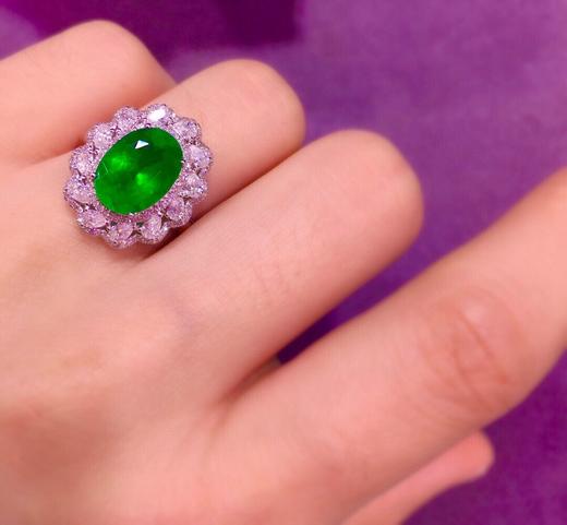 2.65ct 祖母绿戒指 商品图6