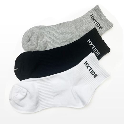 【赠品袜 颜色随机】HX 中筒袜袜子1双装/S409450007101/02/03（新旧款式及颜色随机发货） 商品图0