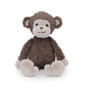 MCHugs 吉姆猴 毛绒玩偶可加热薰衣草味礼品玩具公仔布娃娃抱睡25CM