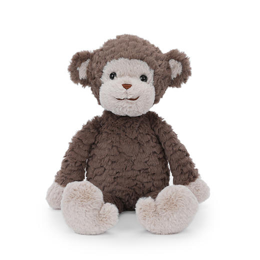 MCHugs 吉姆猴 毛绒玩偶可加热薰衣草味礼品玩具公仔布娃娃抱睡25CM 商品图0