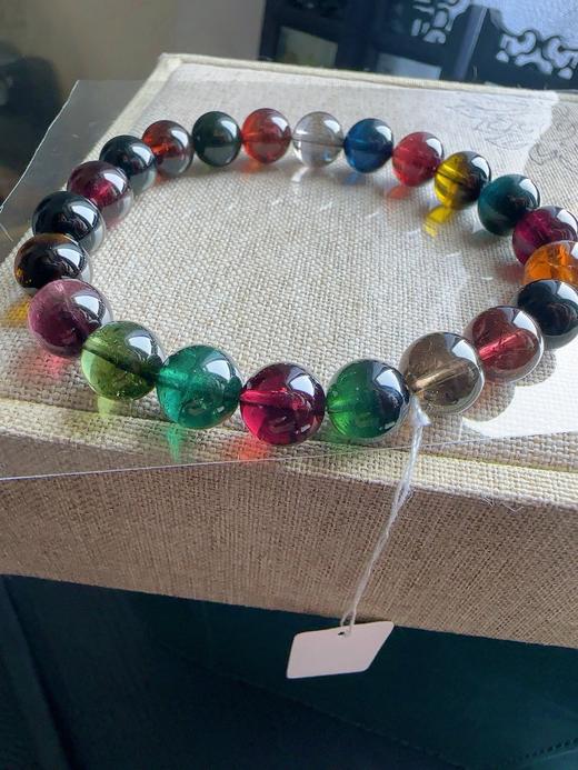 25.4g 9mm 碧玺手链 商品图0