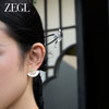 ZEGL设计师风影声声系列琉璃耳钉女新中式耳环新款爆款民族风耳饰 商品缩略图1