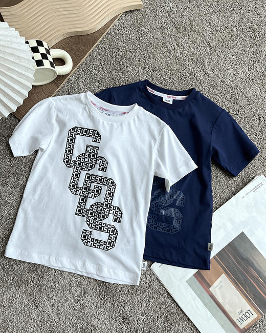 现货 THS 7.3-尾货童装-不退换 GCDS家 logo印花T恤 2色 CH056 商品图0