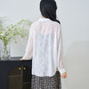 米思阳2026春季新款时尚宽松衬衫休闲百搭透气Polo领上衣女3115 商品缩略图3