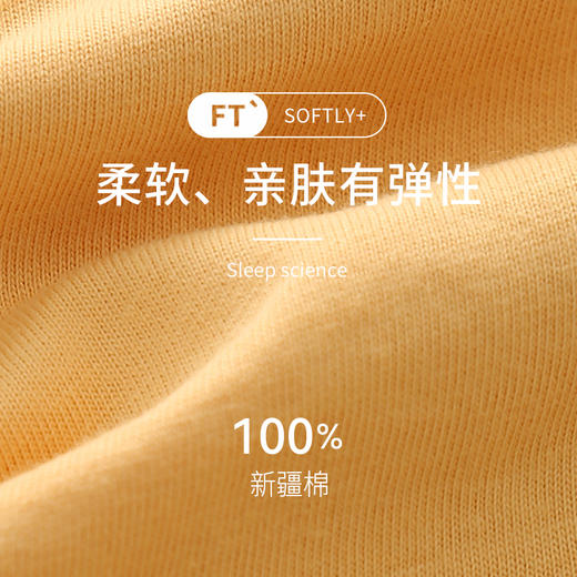 芬腾睡裙女纯棉春秋天夏季薄款休闲宽松可爱睡衣连衣裙子大码 商品图4