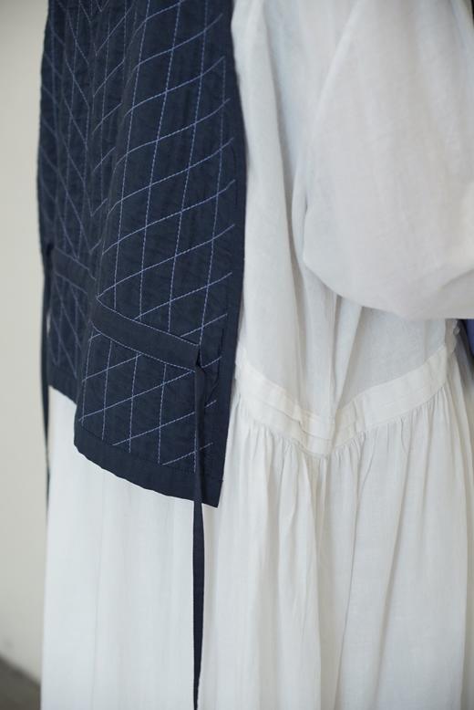 KHADI&CO 细棉布绗缝马甲​​(PICASSO Cambric Quilt Vest) 商品图6