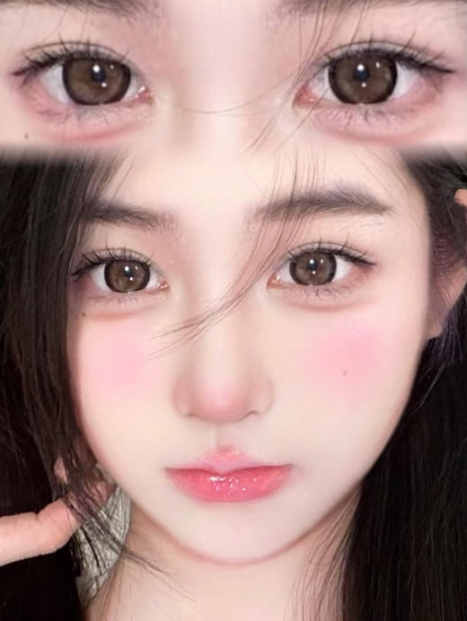 BLACK CHOCO摩卡咖啡奶冻棕「含硅水凝胶」年抛型 300/325/350/375/400/425/450/500/550/600/650/800度缺，其他度数货全！ 商品图1