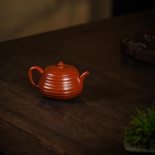 龙德堂陶艺 汤宣武制《虹芦》原矿大红袍 180cc 库存请咨询客服 商品图2