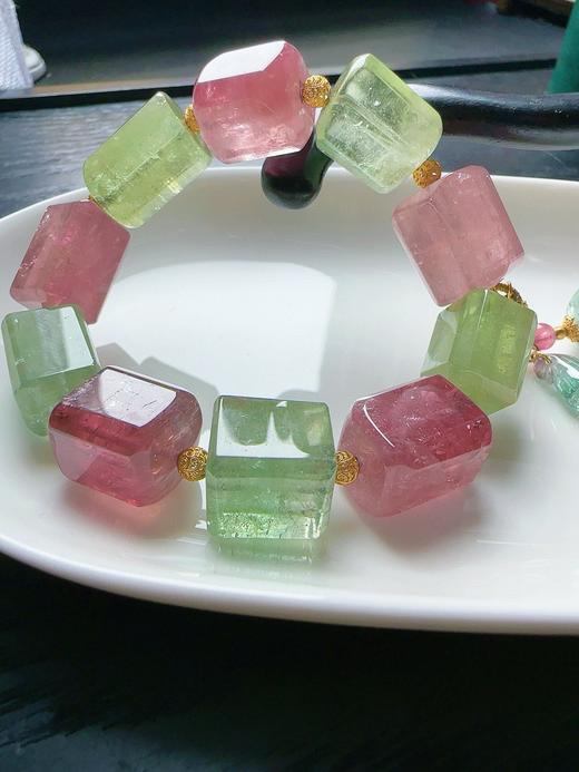 62.7g 原石碧玺手链 商品图2