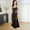 米思阳2026春季新款优雅气质吊带连衣裙收腰设计感提花包臀裙3142 商品缩略图0