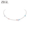 ZEGL设计师花漫迹系列人造珍珠项链女款2024新款轻奢小众夏天配饰 商品缩略图5