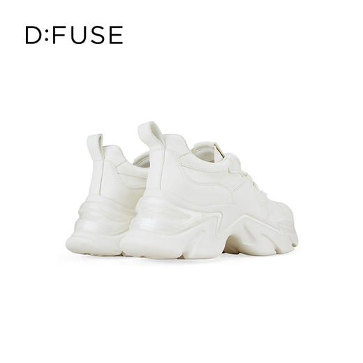 D:FUSE迪芙斯2024年秋季新款松糕厚底轻量老爹鞋休闲运动鞋女DF43112379 商品图3