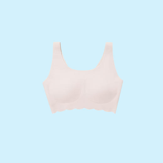 【7A级抗菌家居】女童无痕隐形零感内衣新款安奈儿童装实体店同款JG437555 商品图4