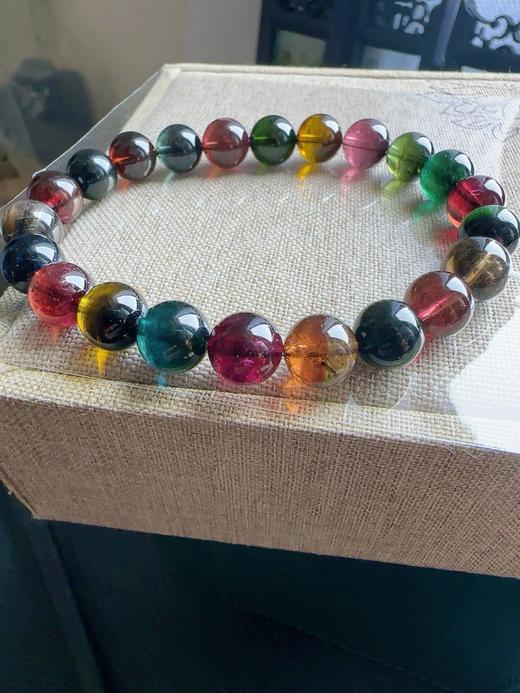 25.4g 9mm 碧玺手链 商品图7