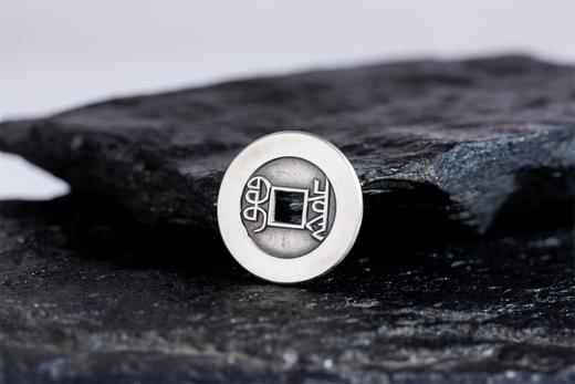 矩德泉坊 纯银手作  乾隆通宝宝泉（2.7厘米版） QY407000783 商品图5