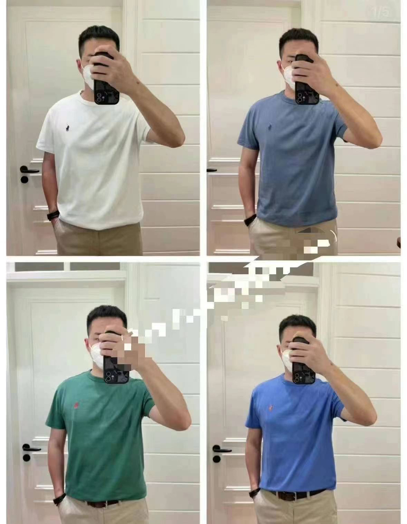 🇺🇸父亲节好折¥599/2件 必备单品！RL 拉夫劳伦polo 男士圆领基础款短袖T恤 国内¥990/件