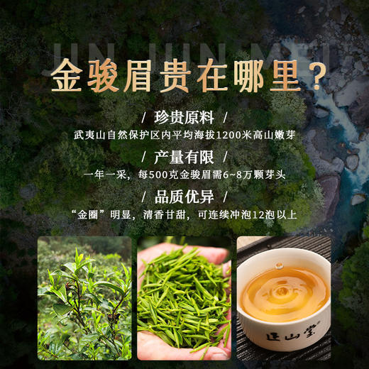 正山堂 全家福礼盒装 金骏眉正山小种组合红茶中秋年货送礼250g 商品图4
