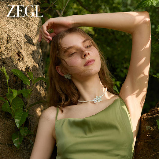 ZEGL设计师花花耳妆盘系列花朵耳环女轻奢高级感爆款耳钉夏日耳饰 商品图2